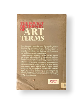 The Pocket Dictionary of Art Terms