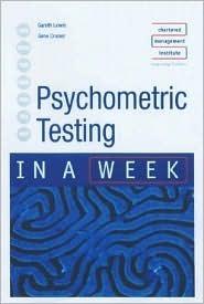 Psychometric Testing In A Week - Thryft