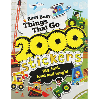 Busy Busy Things That Go 2000 Stickers