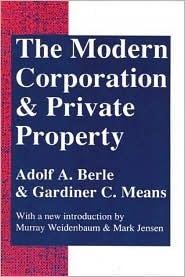 The Modern Corporation and Private Property - Thryft