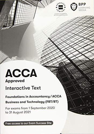 FIA Business And Technology FBT (ACCA F1) - Interactive Text - Thryft