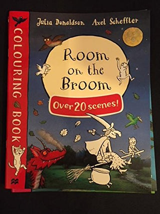 Room on the Broom Colouring Book With Over 20 Scenes