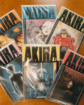 Akira Comic Series Issues 1-10