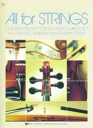 All for Strings Book 1 Violin