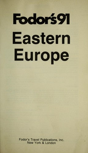 Eastern Europe 1991