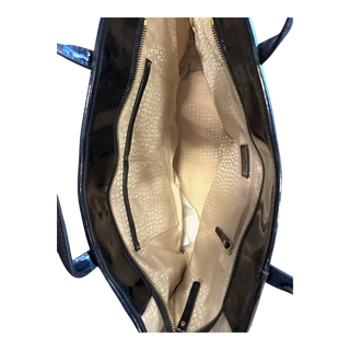 Kate Spade Black Patent Leather Tote Bag