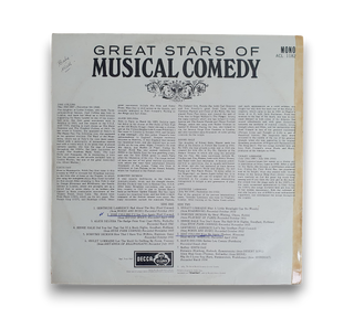 Great Stars Of Musical Comedy
