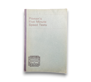 Pitman's Five Minute Speed Tests