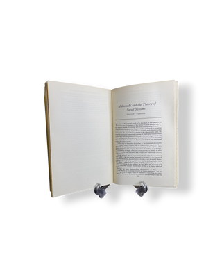 Man and Culture: An Evaluation of the Work of Bronislaw Malinowski