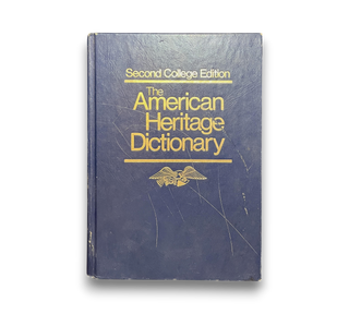 The American Heritage Dictionary