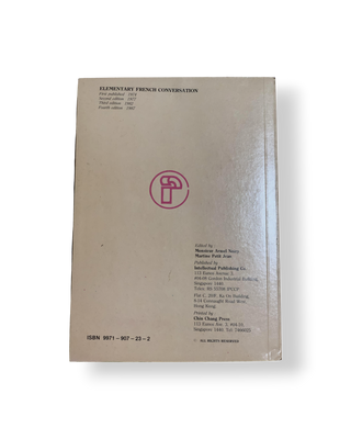 Elementary French Conversation
