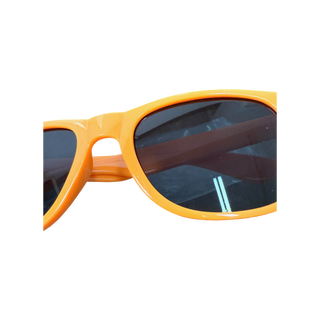 Orange Wayfarer Sunglasses