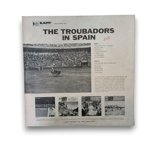 The Troubadors In Spain