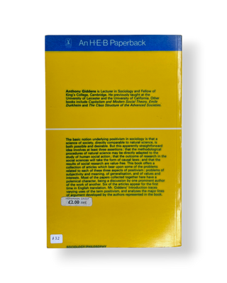 Positivism and Sociology