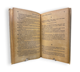 Short Dictionary of Classical Word Origins