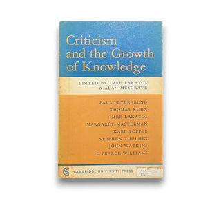 Criticism and the Growth of Knowledge
