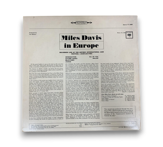 Miles Davis In Europe