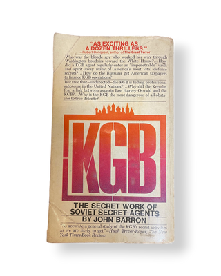 KGB: The Secret Work of Soviet Secret Agents