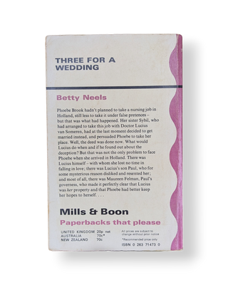 Three for a Wedding