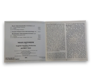 Violin Concerto In E Minor / Violin Concerto No. 1 In G Minor / Rondo In A