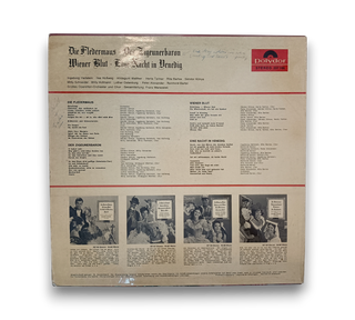 Die Fledermaus - Der Zigeunerbaron - Wiener Blut - Eine Nacht In Venedig