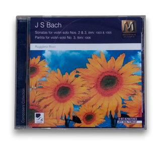 Sonatas For Violin Solo Nos. 2 & 3, BWV 1003 & 1005 - Partita For Violin Solo No.3, BWV 1006