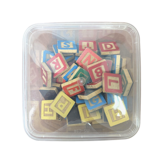 Magnetic Alphabet Blocks