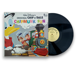 Walt Disney's Original Chip 'n' Dale Chipmunk Fun Railroadin' Songs