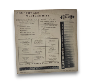Country And Western Hits Made Famous By America's Greatest Singers (Hank Williams & Ernest Tubb)