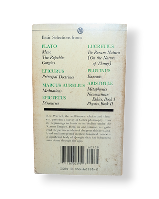 The Greek Philosophers
