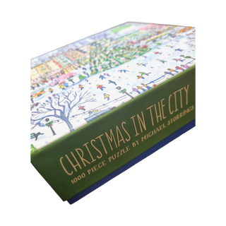 Christmas in the City 1000 Piece Puzzle by Michael Storrings