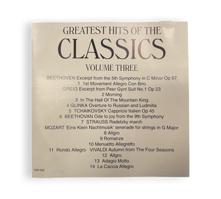 The Greatest Hits Of The Classics - Volume 3