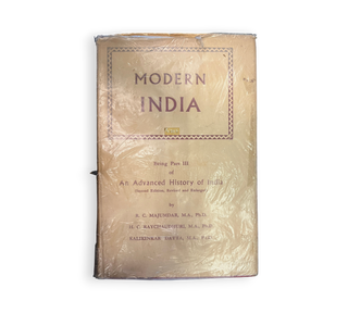 An Advanced History of India Part III: Modern India