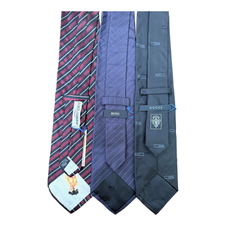 Set of Dolce & Gabbana, Hugo Boss & Gucci Ties