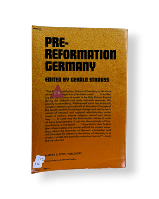 Pre-Reformation Germany