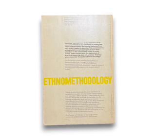 Ethnomethodology