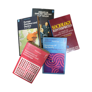 Bundle of Vintage Penguin Social Science Books