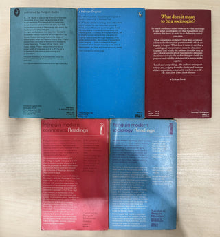 Bundle of Vintage Penguin Social Science Books