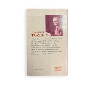 Gems from Tozer