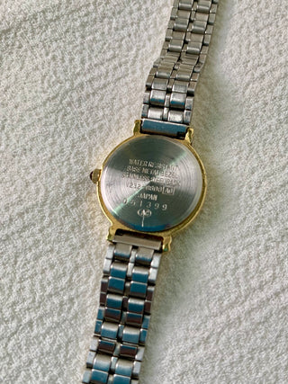 Alba Urban Quartz Gold Round Two-tone Bracelet Watch