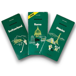 A Collection of Michelin Guides: Rome, México, Switzerland