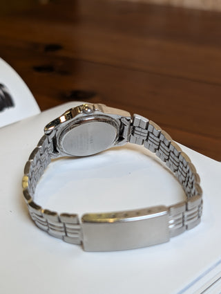 Alba Quartz Silver Round Bracelet Watch