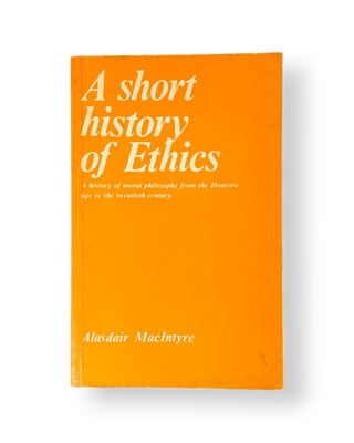 A Short History of Ethics - Thryft