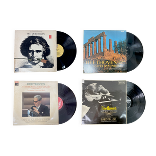 A Collection of Beethoven Records: 5th Symphony, Overtures, and Symphony No.6 (Pastoral)