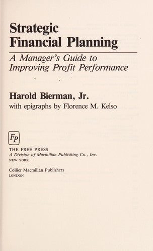 Strategic Financial Planning