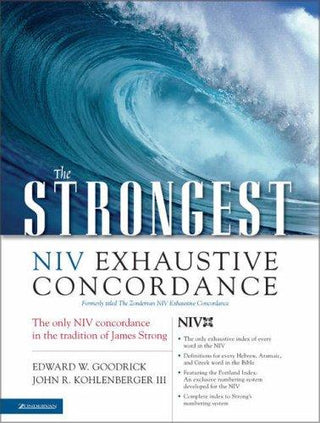 The Strongest NIV Exhaustive Concordance: No. 5
