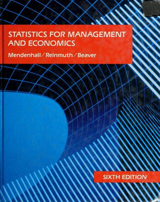 Statistics for Management and Economics