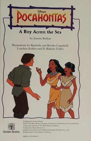 Disney's Pocahontas - A Boy Across The Sea