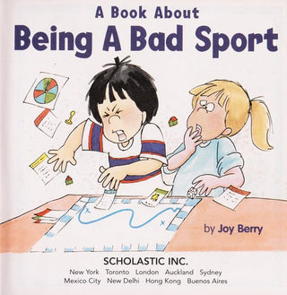 A Book About Being a Bad Sport