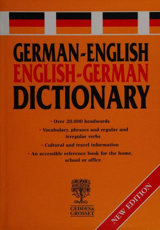 German-English, English-German Dictionary